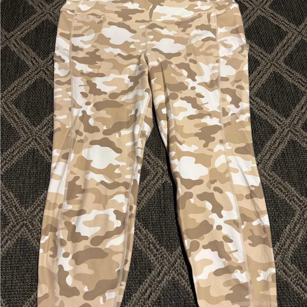 Torrid Tan Camouflage Leggings